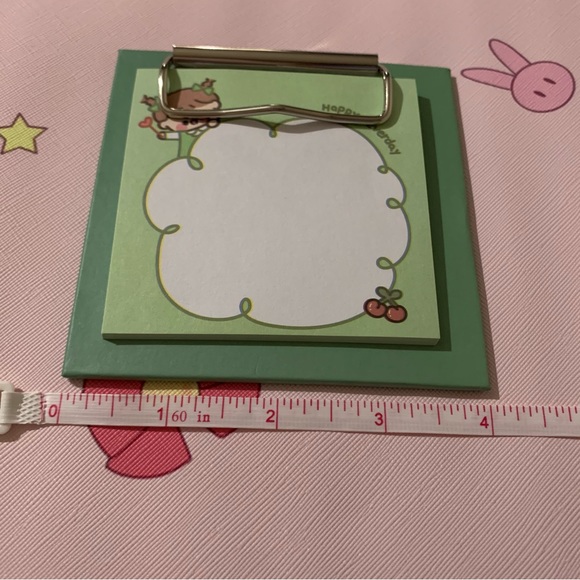 Green Mini Clipboard with Memo Pad - Picture 10 of 11
